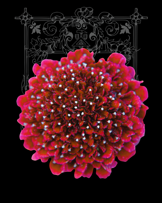 Fire King Scabiosa Seeds